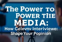 Die Macht der Medien: Wie Promi-Interviews die öffentliche Meinung prägen The Power of the Media: How Celebrity Interviews Shape Public Opinion