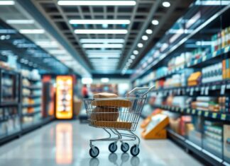 Die Zukunft des Einkaufens: Intelligente Technologien revolutionieren den Einzelhandel The future of shopping: Intelligent technologies are revolutionizing retail.