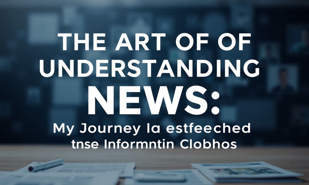 Die Kunst, Nachrichten zu verstehen: Meine Reise durch das Informationschaos